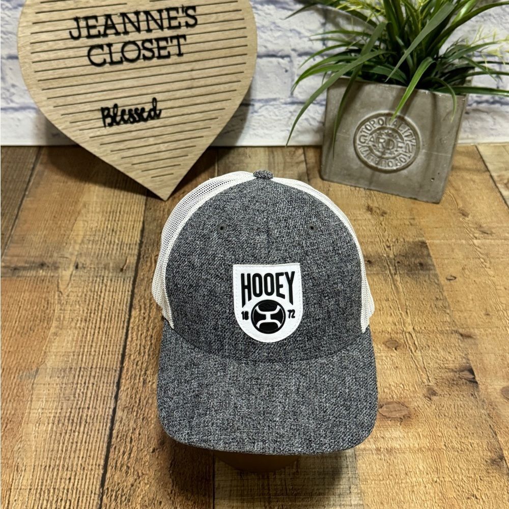 HOOEY
"BRONX" GREY/WHITE HAT